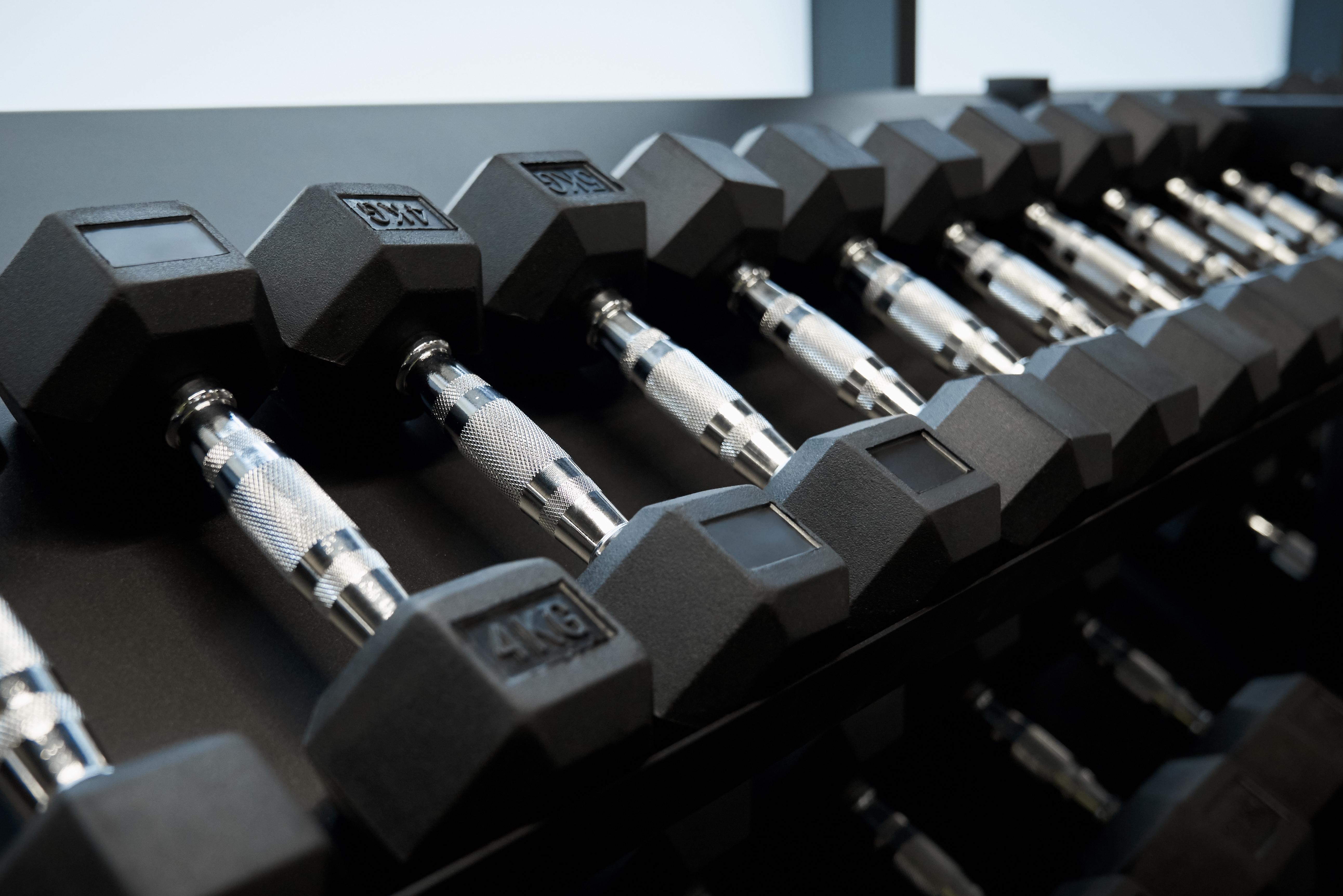 Professional gym dumbbells - Fitness Star Tanzania equipment
